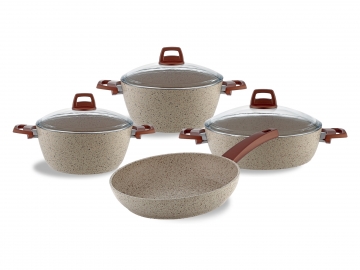 GRANITE COOKWARE SET 7 PCS.