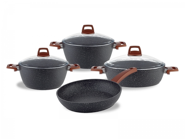 GRANITE COOKWARE SET 7 PCS.